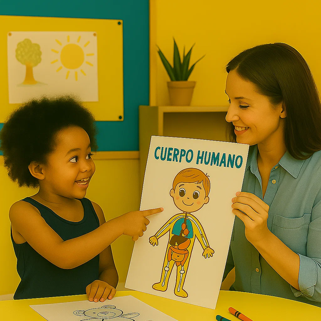Actividades del cuerpo humano para niños